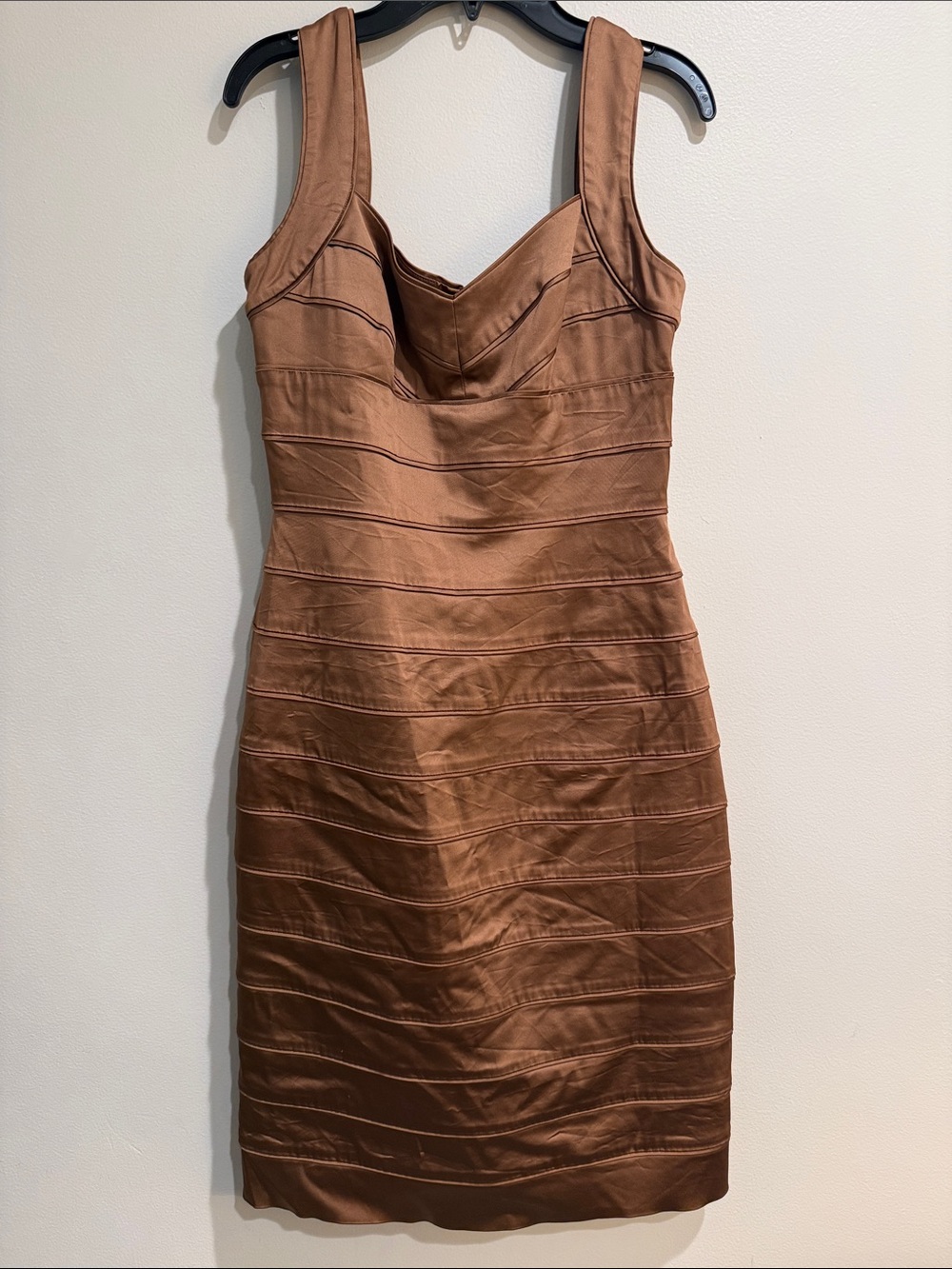 Lauren Ralph Lauren Hazelnut-Brown Sleeveless Dress - Size 4